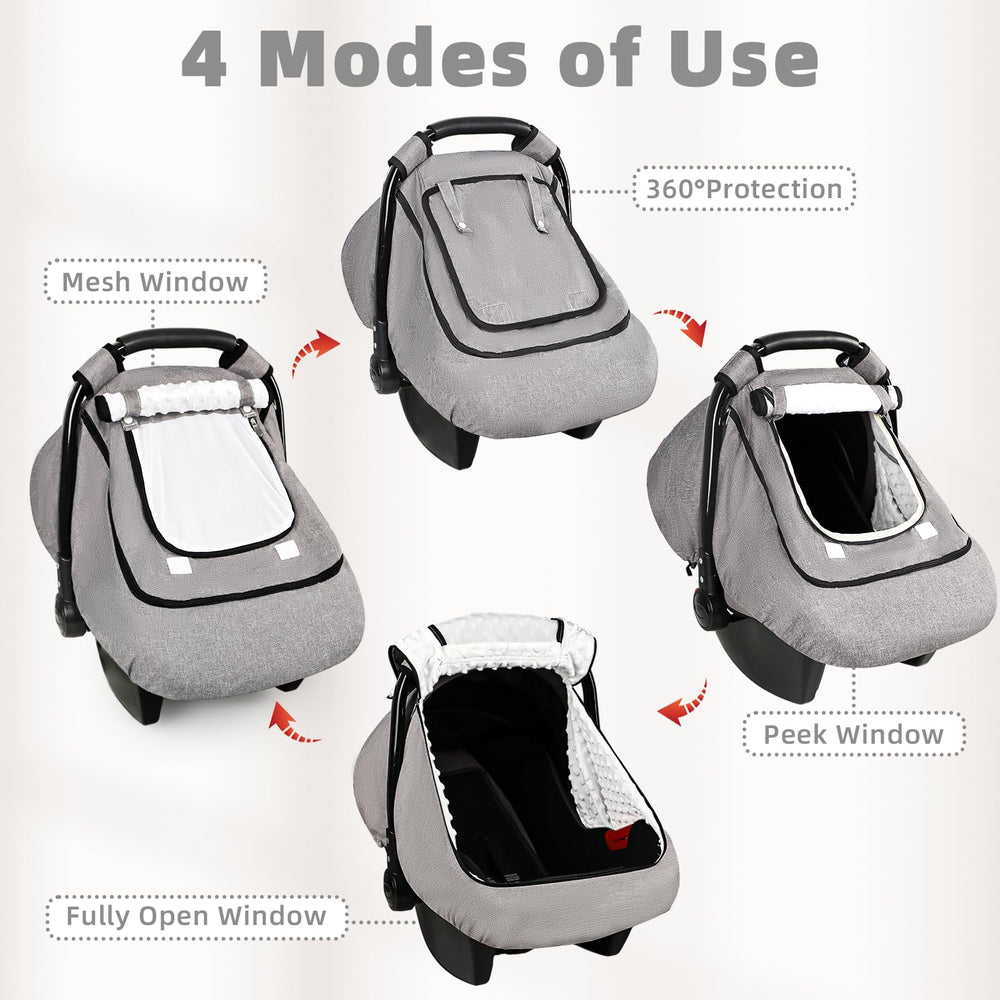 GFU Privacy Layer helps keep baby comfortable from passersby.