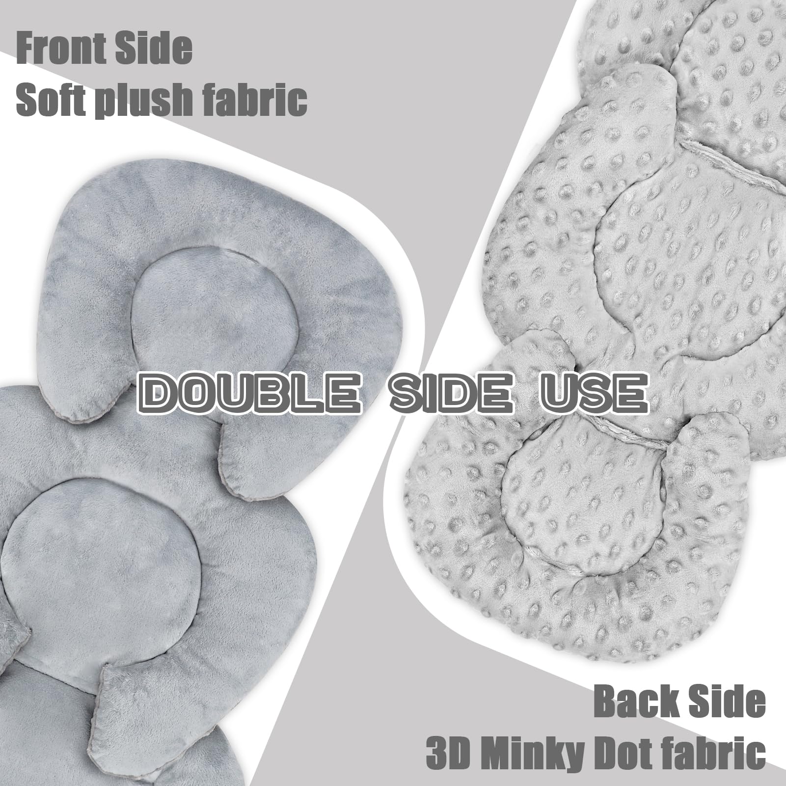 GFU shoulder strap covers protect delicate shoulders from harness rubbing.
