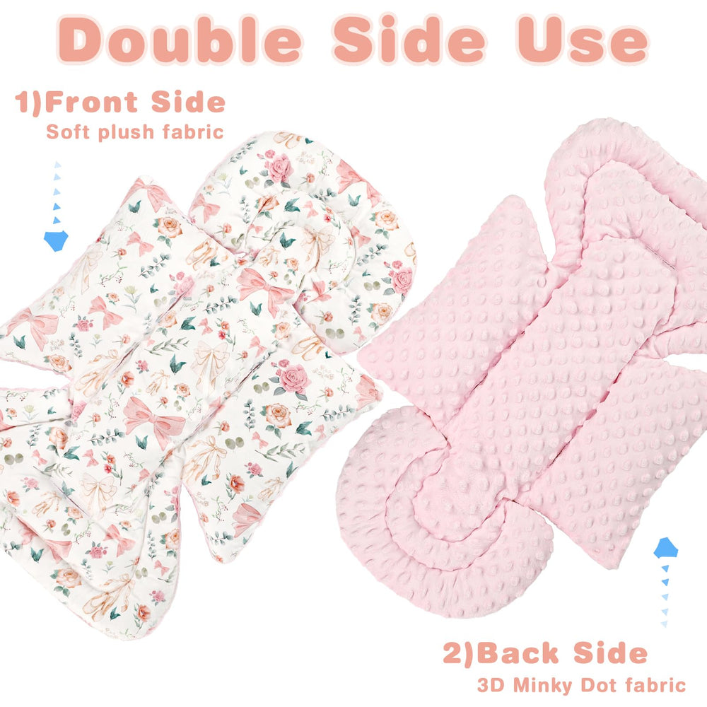 GFU shoulder strap covers soften harness contact on delicate skin