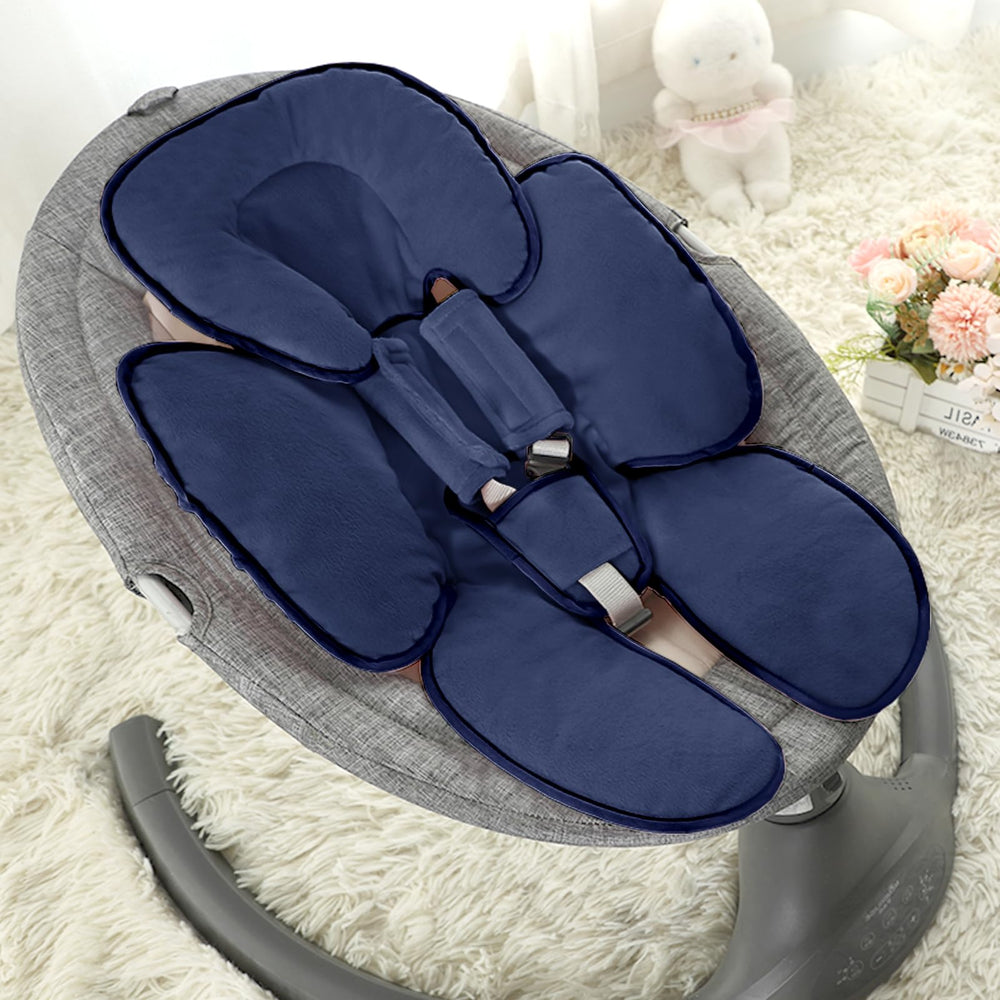 GFU travel-ready baby cushion in blue for comfortable outings