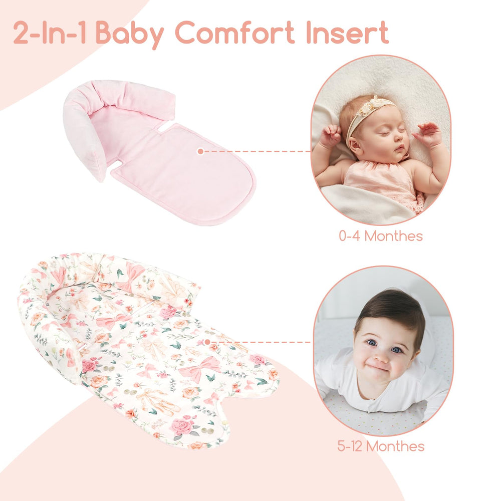 GFU universal fit fits most car seats, strollers, and swings.