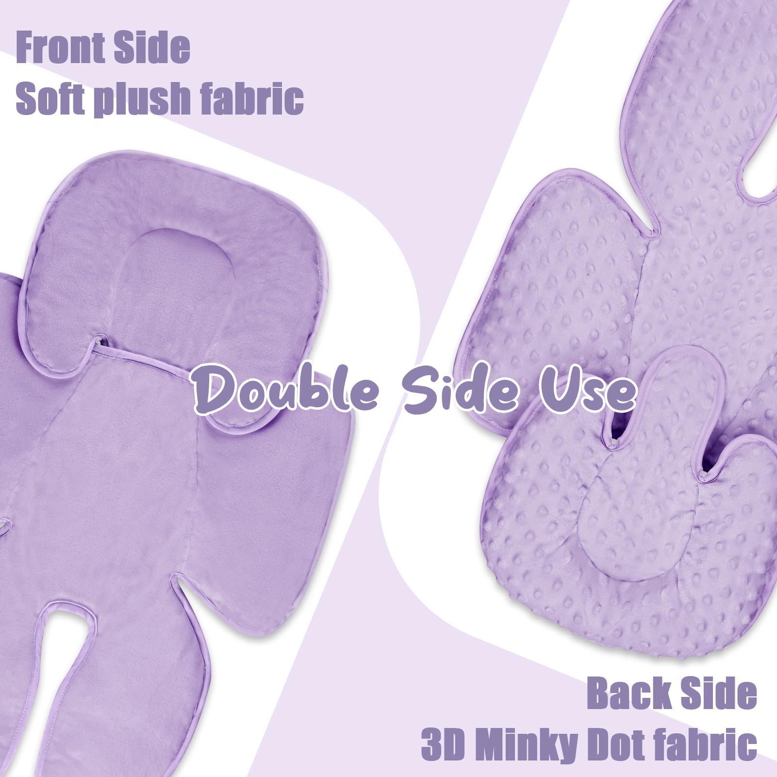 GFU versatile cushion works with swings, strollers, high chairs, and bouncers.