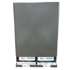 GG Golden Group INTERNATIONAL SD9000GY wall-mounted tampon and pad dispenser in gray.