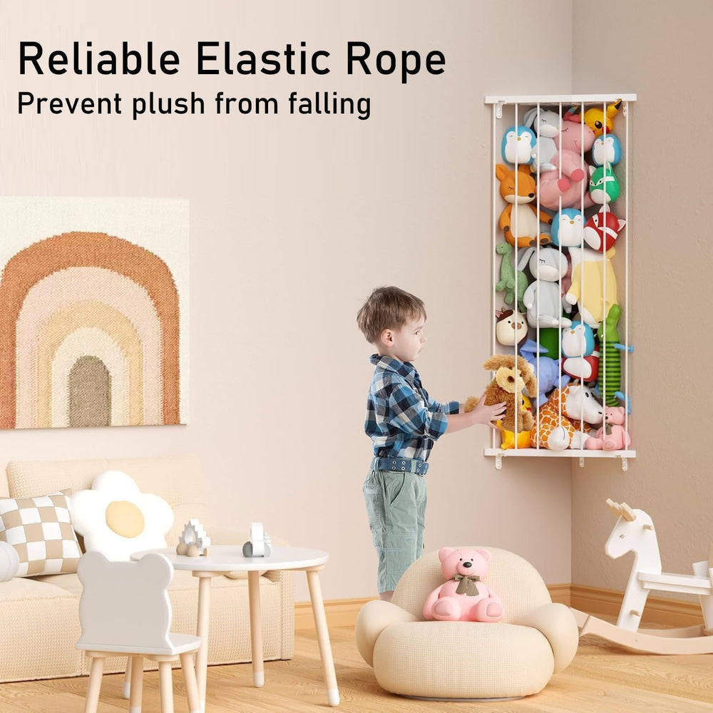 GGUO durable-abs-material-brackets ensure sturdy storage for heavy plush toys.