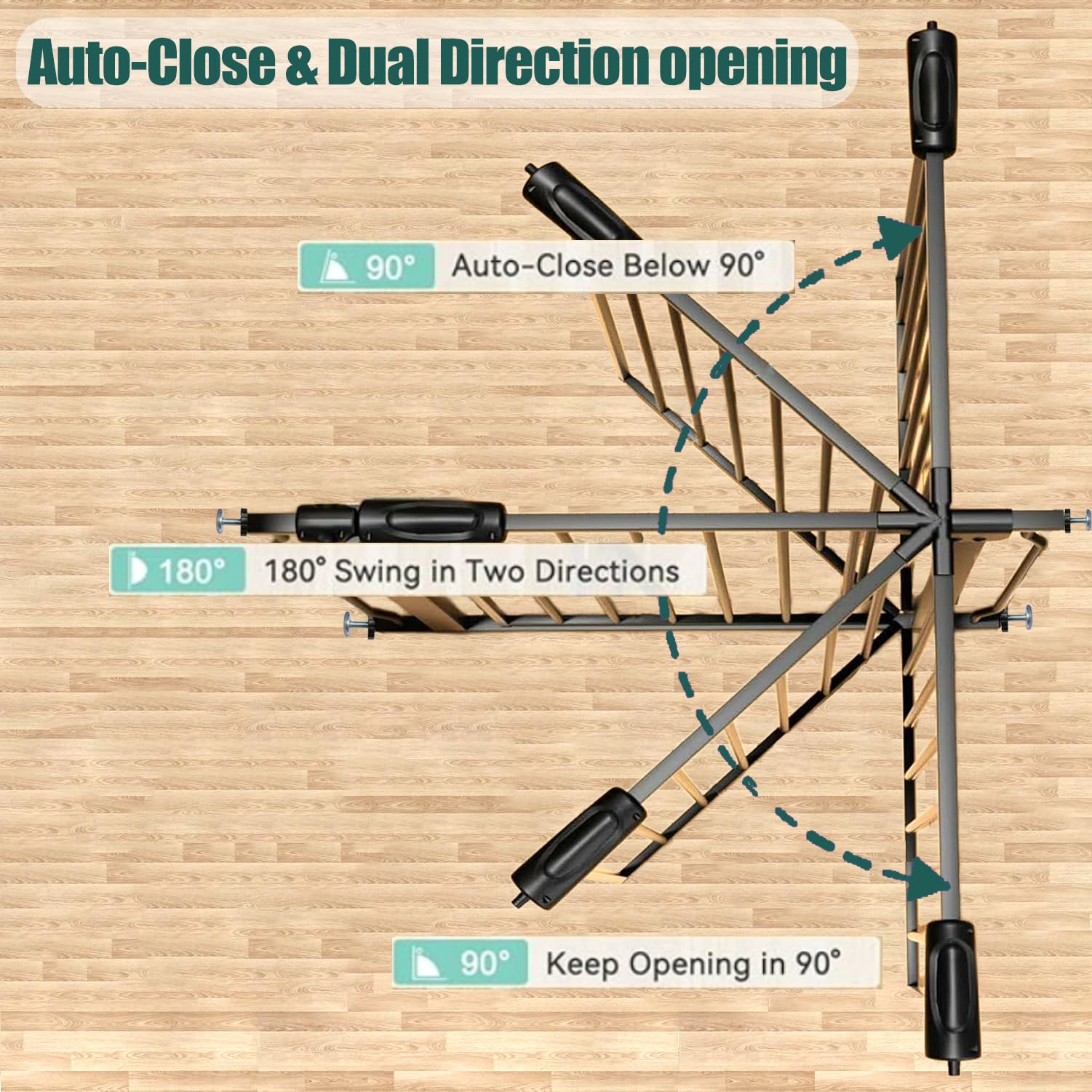 Ghthes Felle extension kit included for wider openings