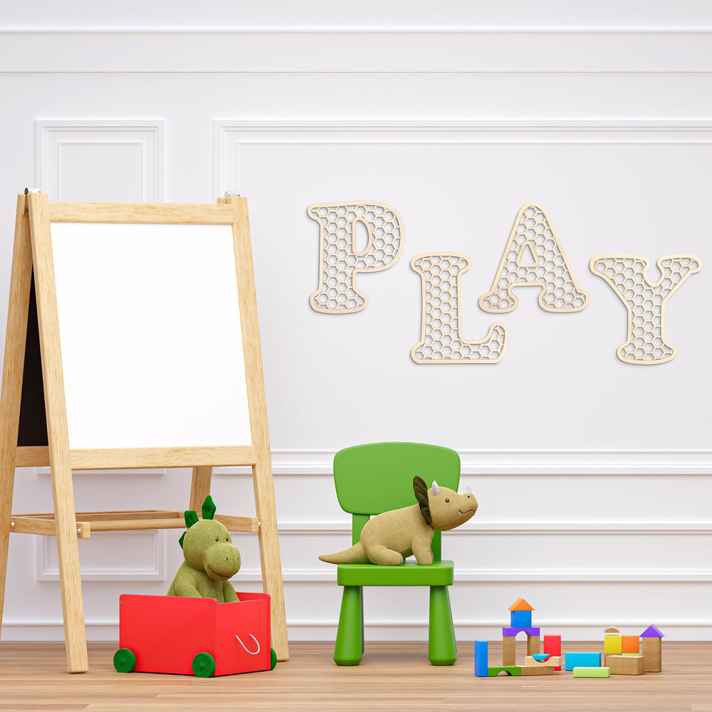 Giantree nursery decor rattan letters creating calm, creative space
