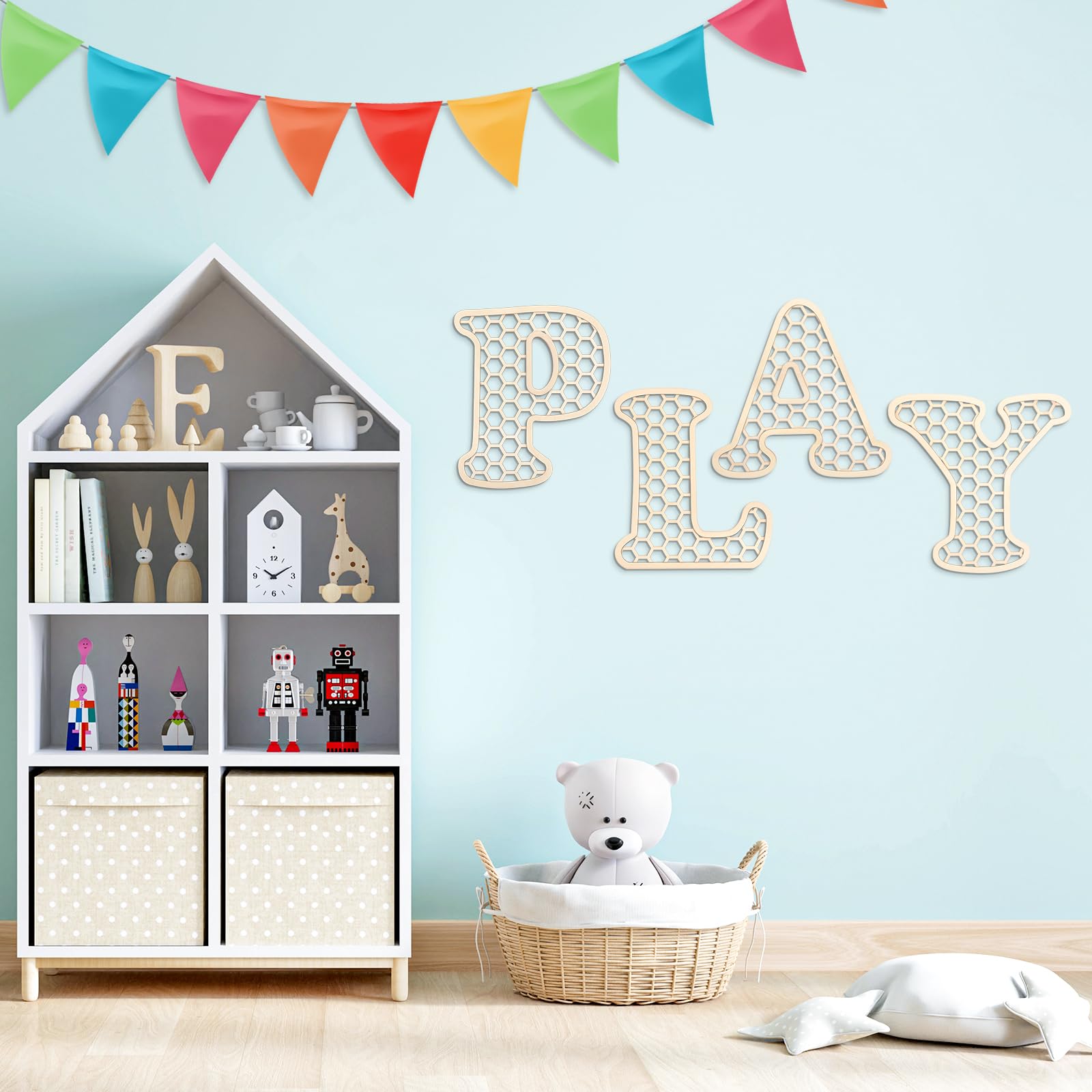 Giantree rattan letters bring versatile charm to any room