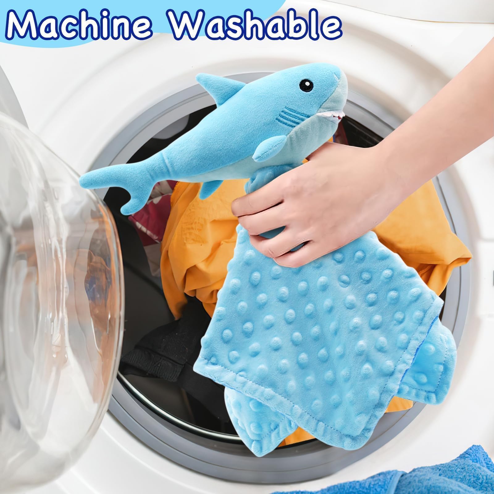 Machine-washable care scene showing easy cleaning.