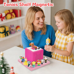 Gieanoo Tonies shelf with charging slot design for easy cable routing