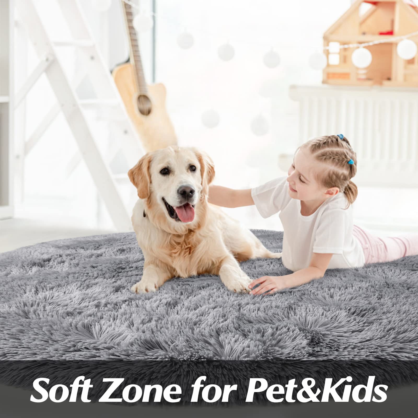 Gifeas memory foam blend cushions footsteps for relaxed lounging.
