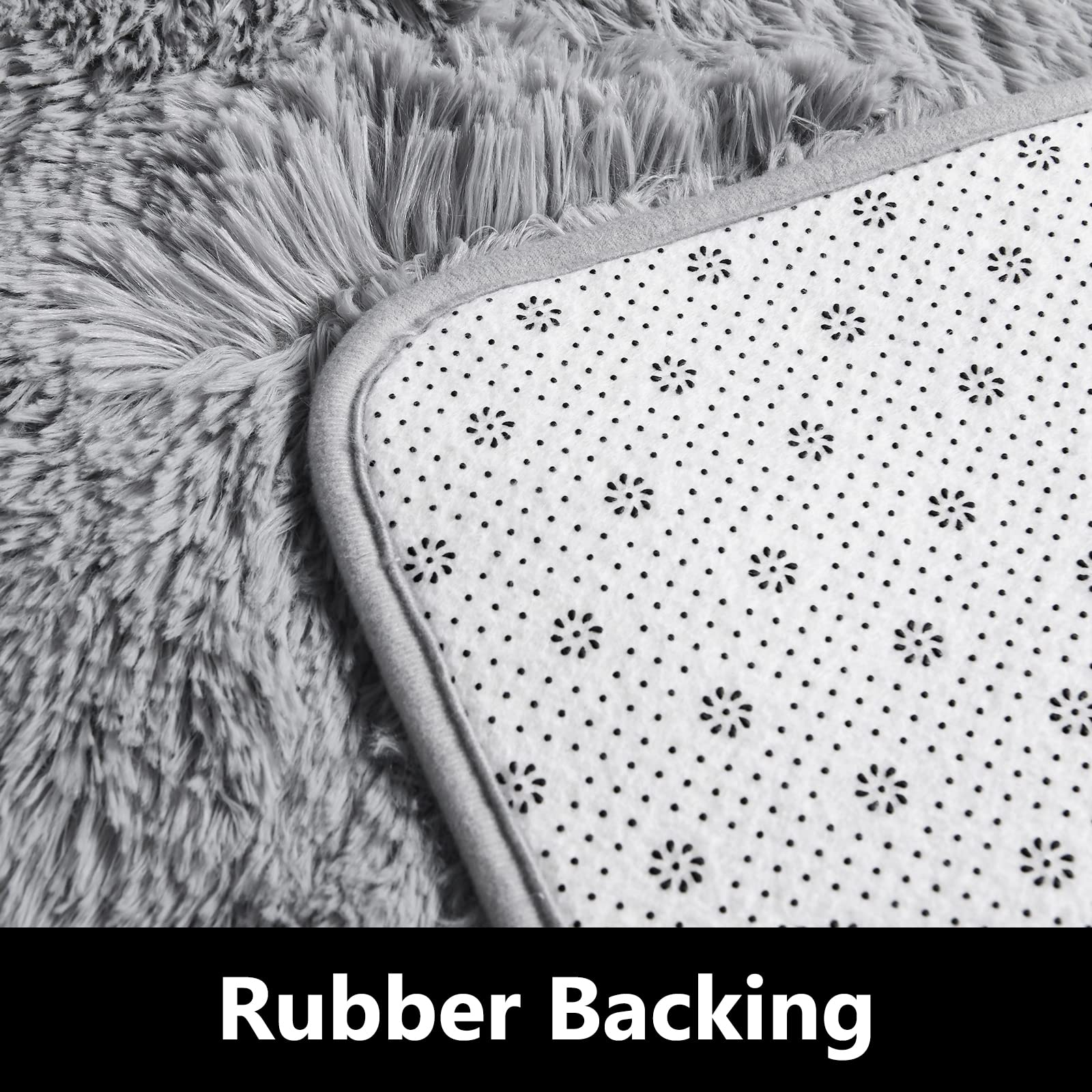 Gifeas nursery rug creates a soft, inviting corner for playtime.