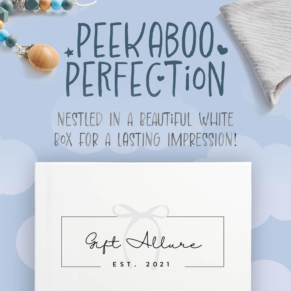 Gift Allure pacifier clip included for secure, on-the-go use