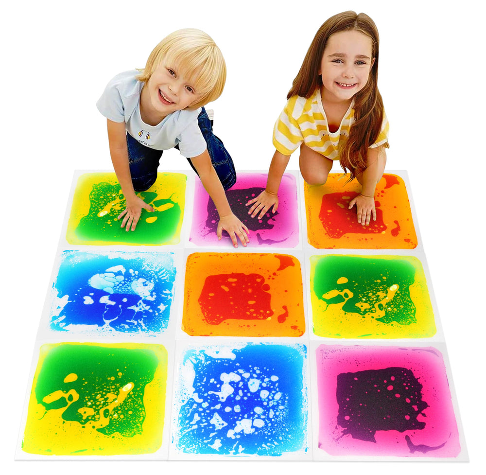 Gift Boutique sensory tiles pack four, perfect for home or daycare.