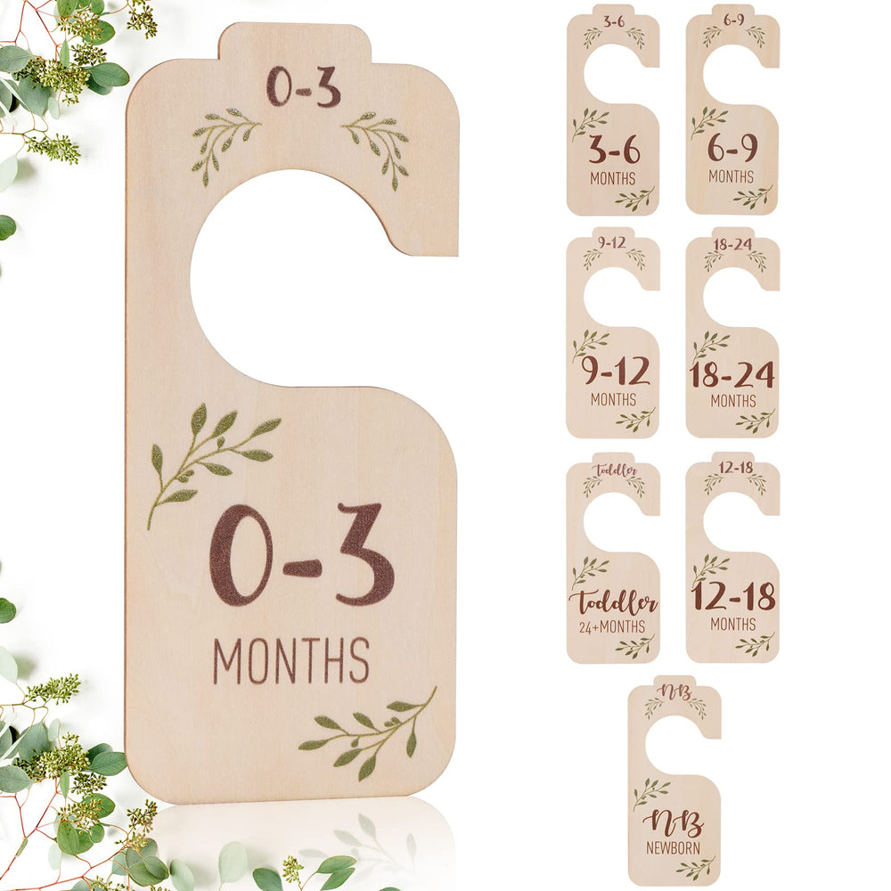 Giftacity toddler divider completes a neutral, tidy closet system.
