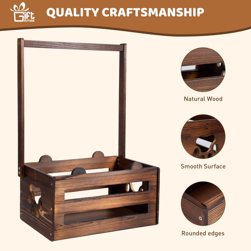GiftAmaz crate dimensions 13.3L x 8.86W x 20.95H for roomy setup.