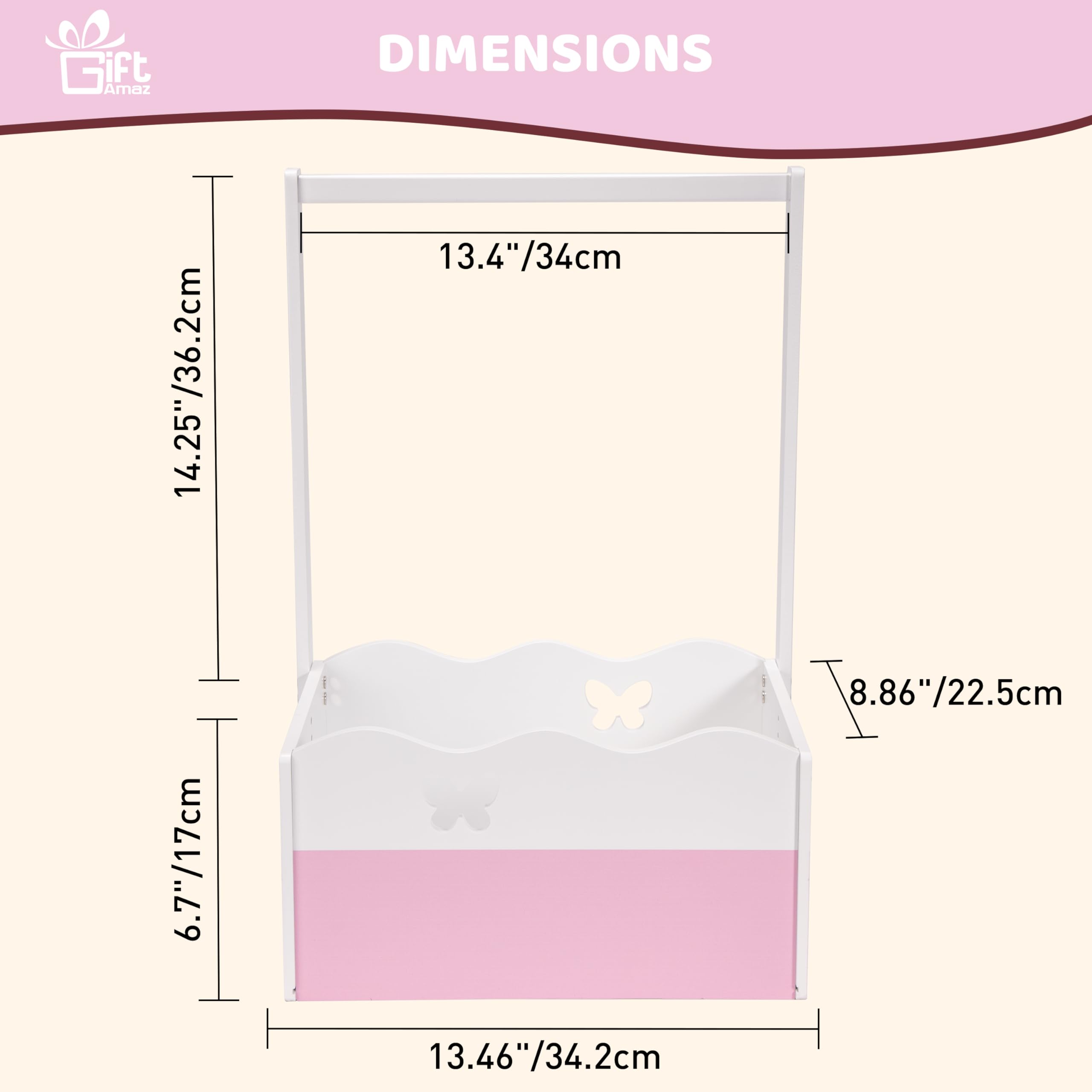 GiftAmaz multipurpose nursery crate doubles as decor and organization