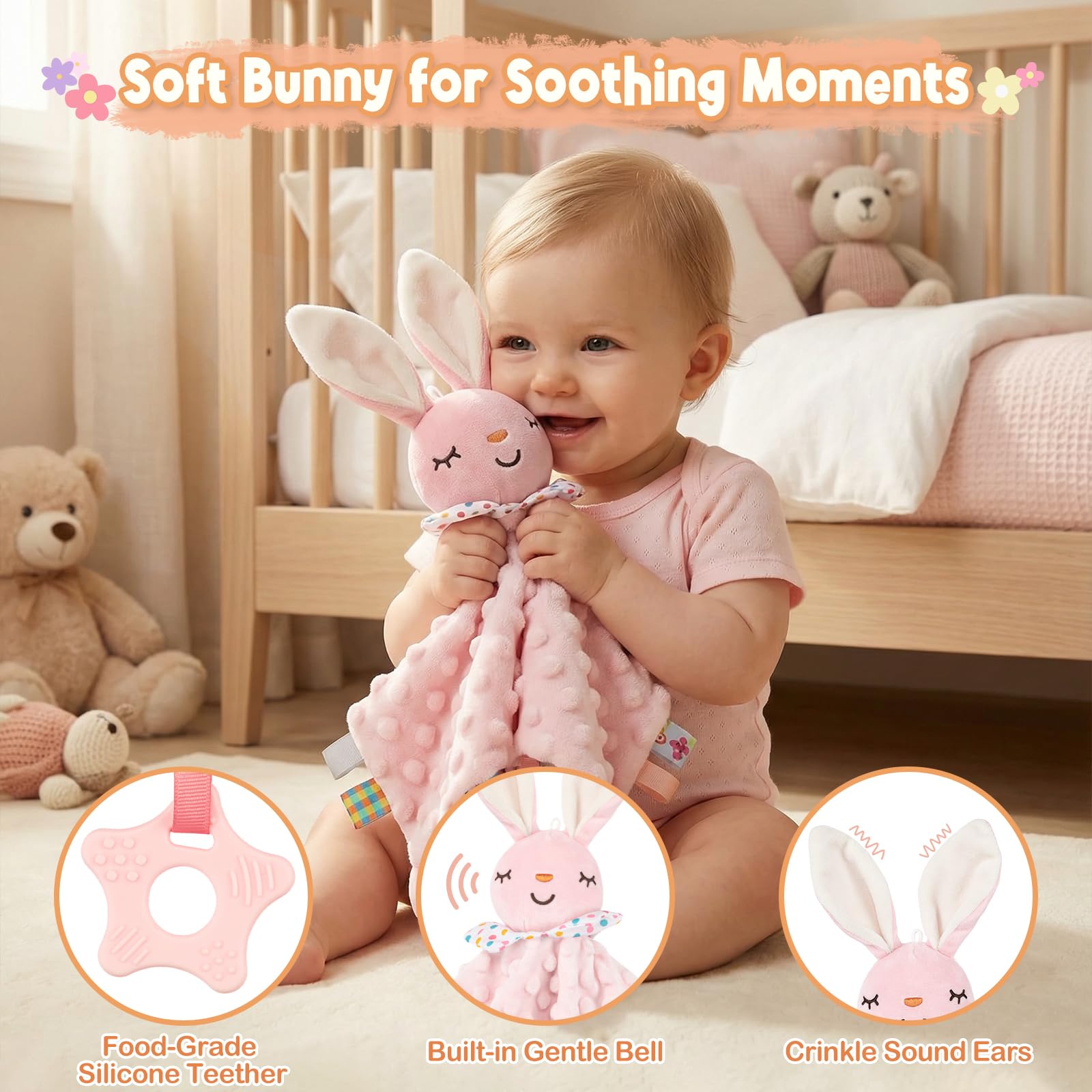 Giftissimo baby brush and nail care kit for gentle grooming.