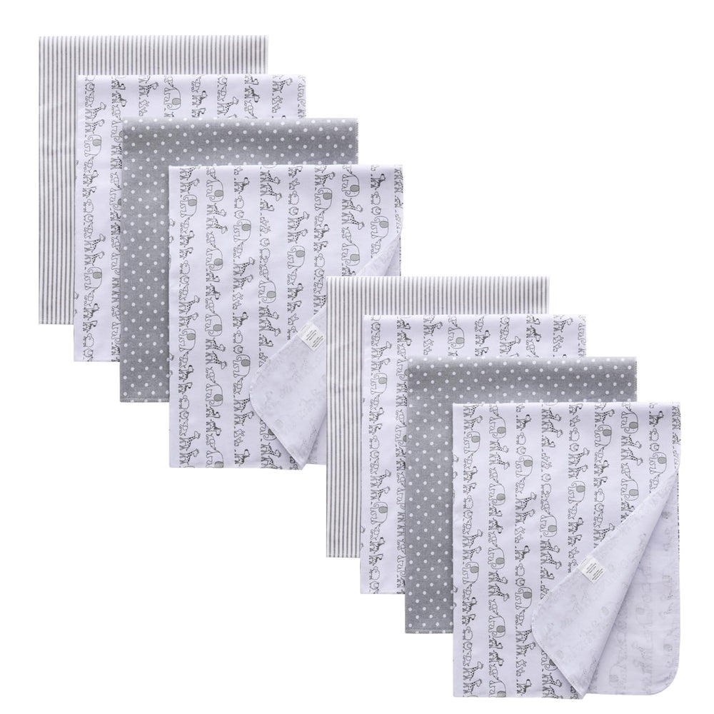Gina Era baby swaddle blanket in soft cotton for gentle newborn warmth.