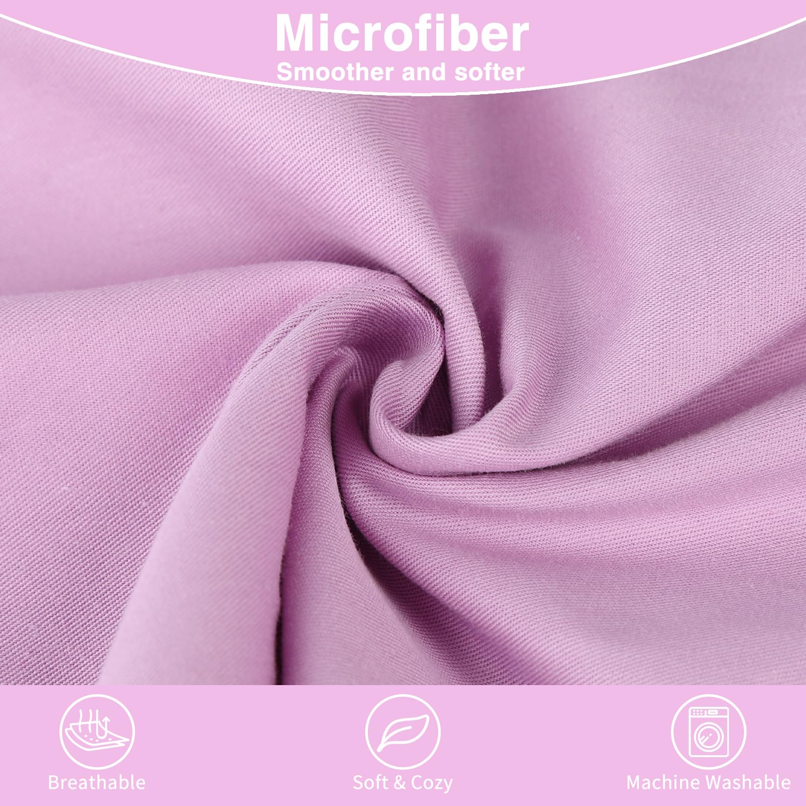 Gina Era 14x19 pillowcase material detail highlights breathable cotton for comfort.