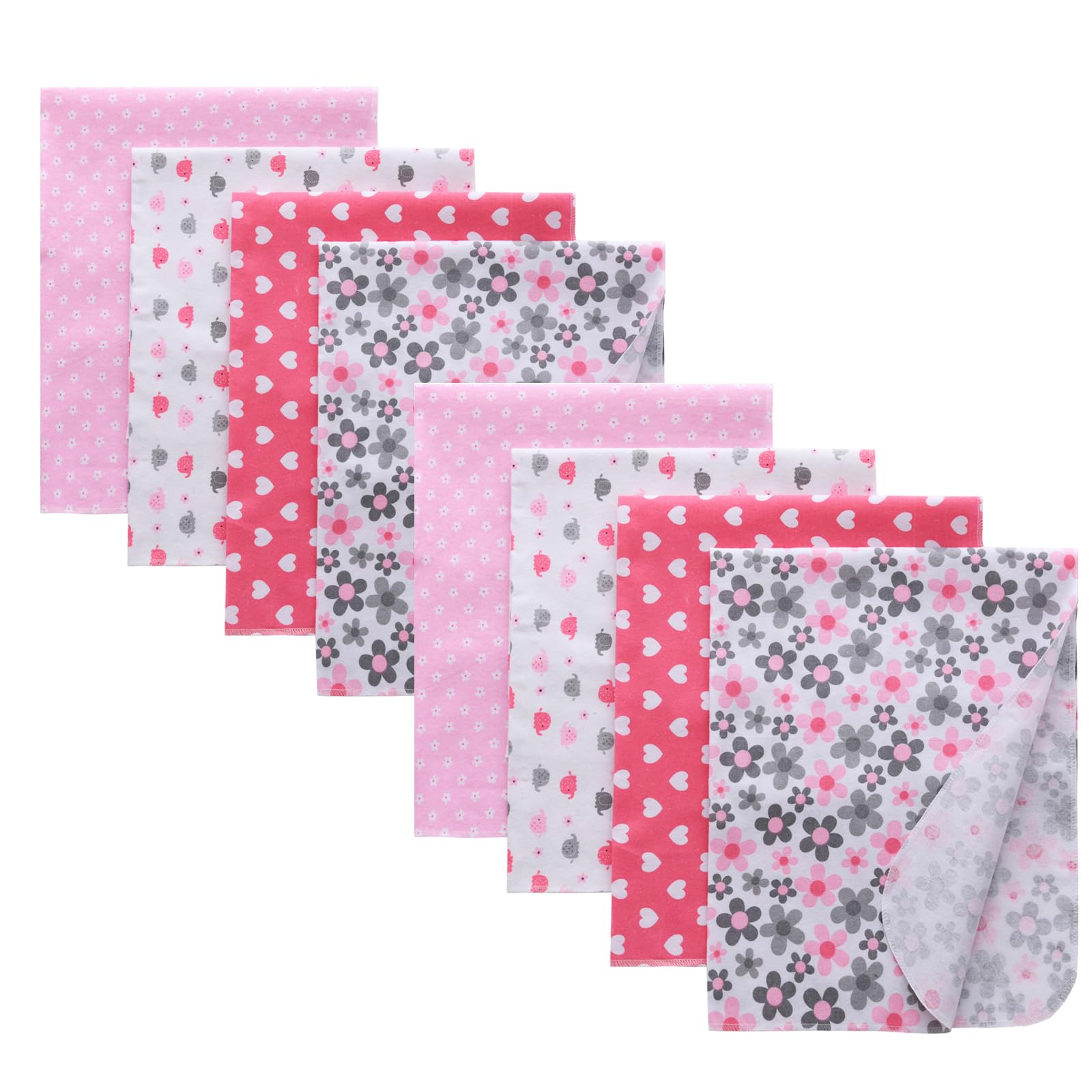 Gina Era cotton flannel blanket with a soft touch for newborn comfort.