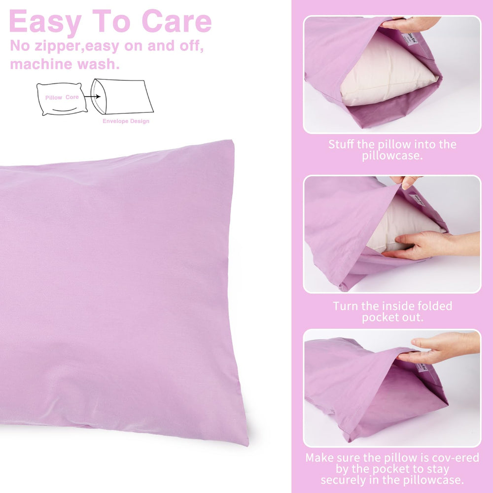 Gina Era machine-washable pillowcase ideal for busy households.