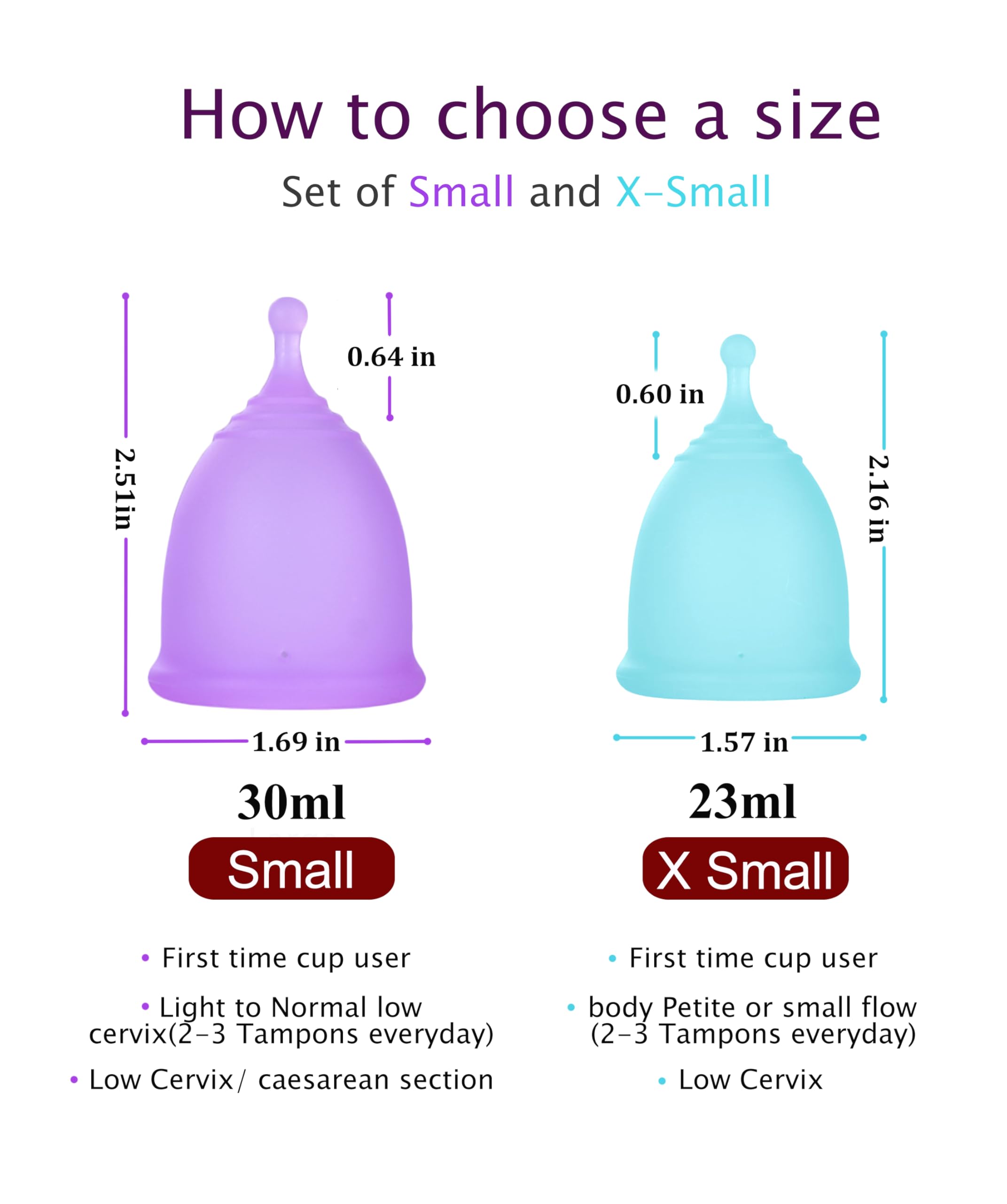 Ginalaia collapsible sterilization cup for compact cleaning.