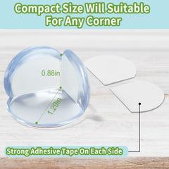 Gioriches multi-surface protector fits wood, glass, metal, and ceramic corners safely.