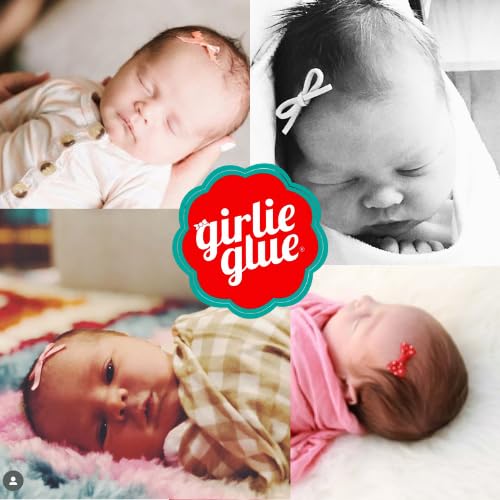Girlie Glue dries clear for discreet attachment during events or photos.