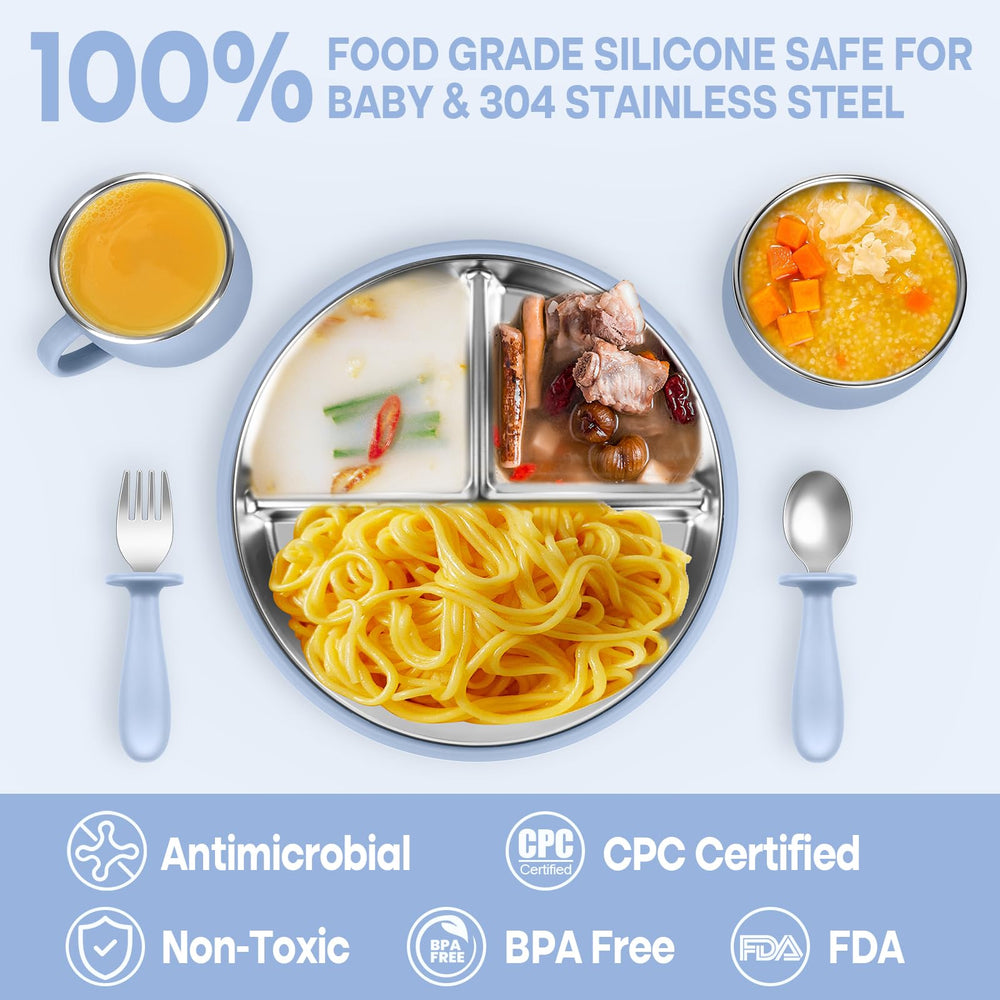 Gksuu silicone sleeve protects 304 stainless steel plates for safer handling