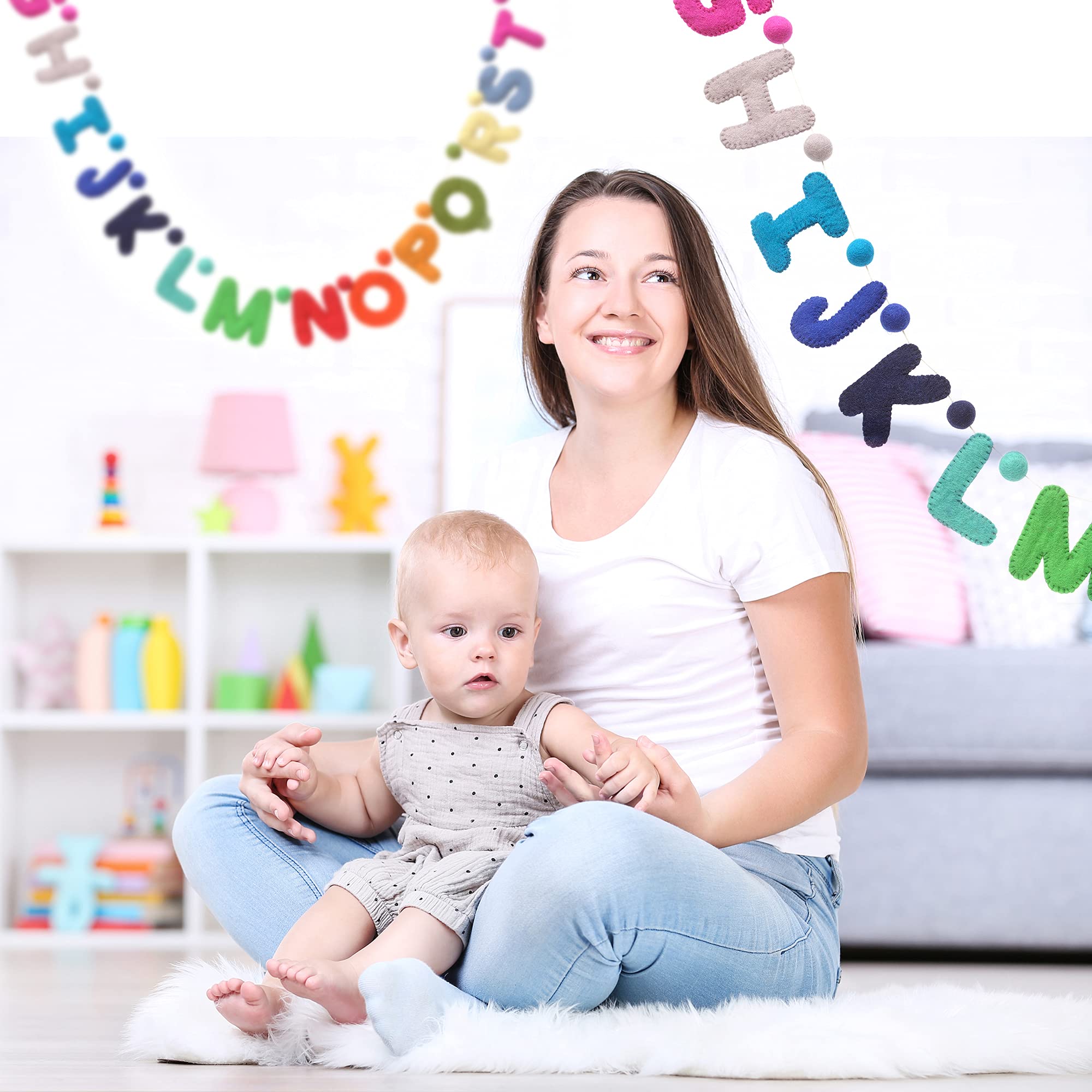 Glaciart One ready-to-hang banner with loops simplifies wall decor setup.
