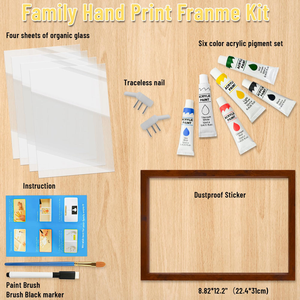 Glackssy footprint capture highlights a growing keepsake for memories.