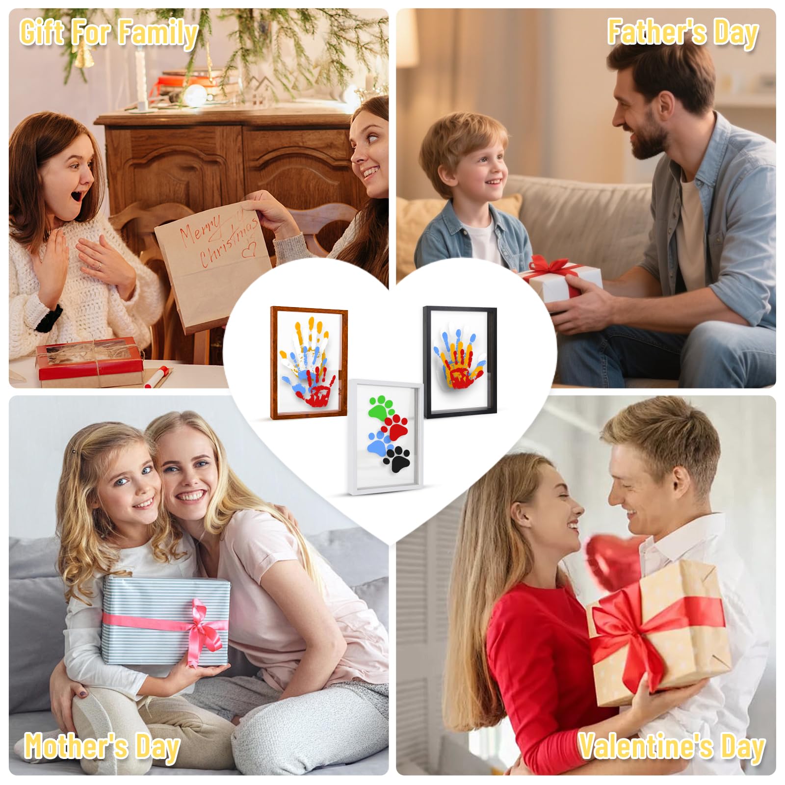 Glackssy gift-ready packaging ideal for baby showers and grandparents.
