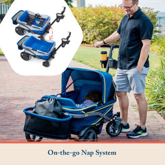 Gladly Family Anthem4 quad wagon interior seats with four 3-point harnesses