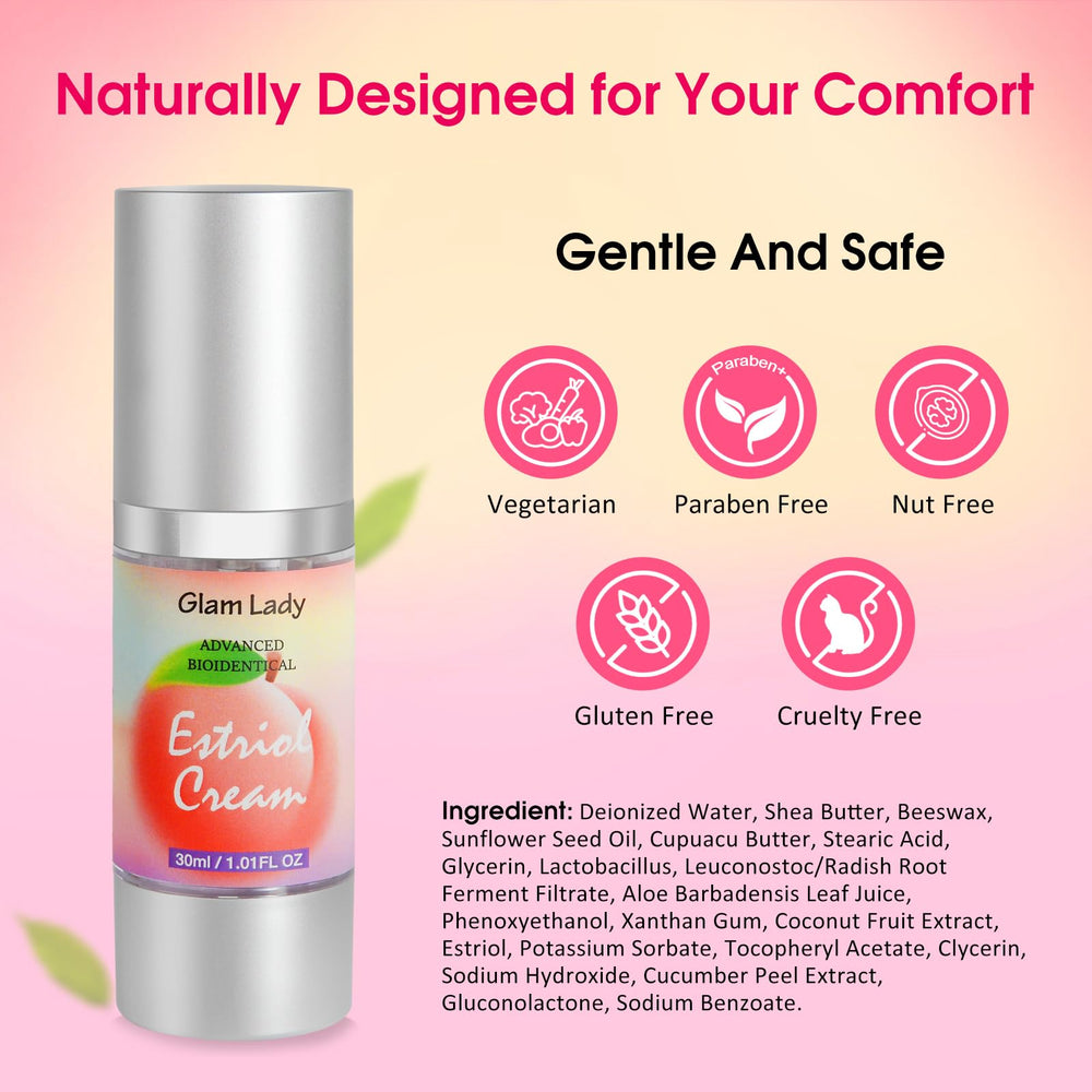 Glam Lady soothing skin dryness relief helps gentle daily care.
