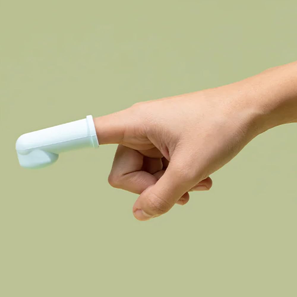 GlamBaby Tear Duct Massager made with 100% silicone, phthalate-free and vegan