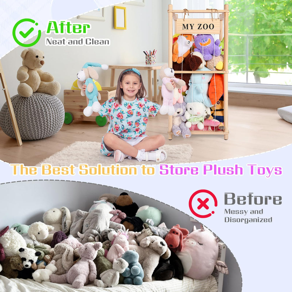 GLDZI open-wire design offers clear visibility for quick toy selection.