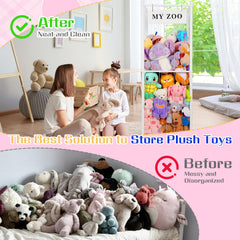 GLDZI open-wire design offers easy access to favorite plushies anytime.