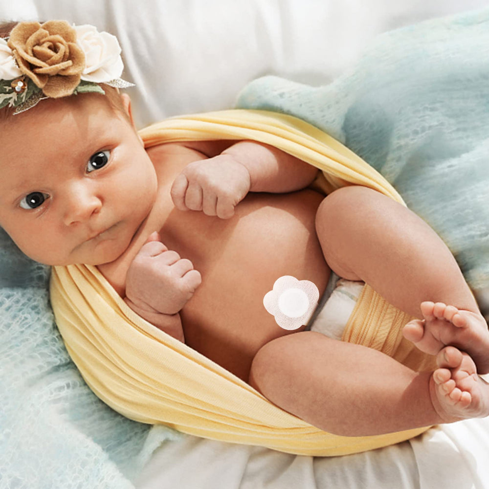 GLEAVI anti-permeation belly sticker protects clothing from adhesive residue.
