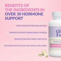 GLEEFULL SUPPS Dong Quai herb in a visible wellness blend.