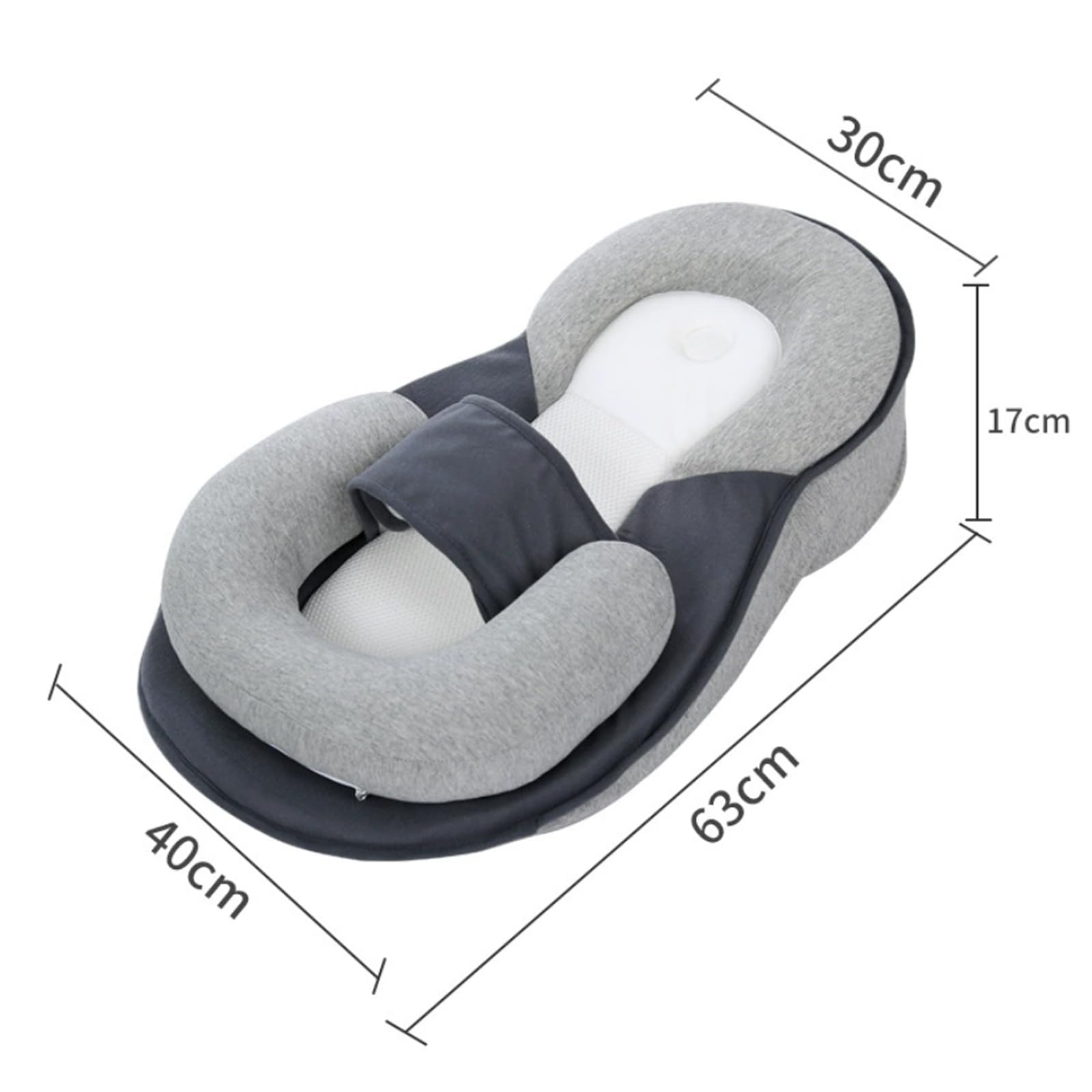 Glemall Nursing Pillow compact design makes it easy to move from nursery to living room.