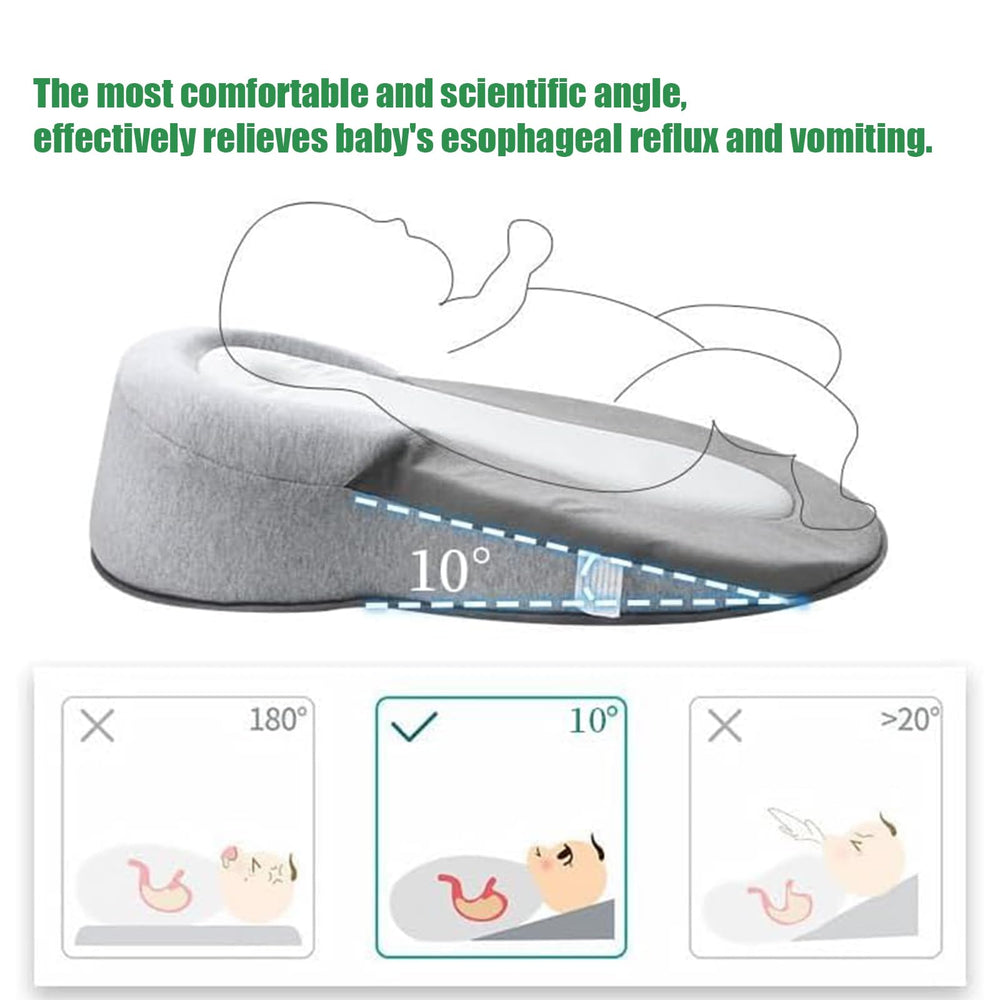 Glemall Nursing Pillow non-slip base keeps feeding secure and stable during close-to-baby moments.