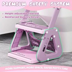 Gliizee Mall 2-in-1 potty stool offers a safe step for toddlers