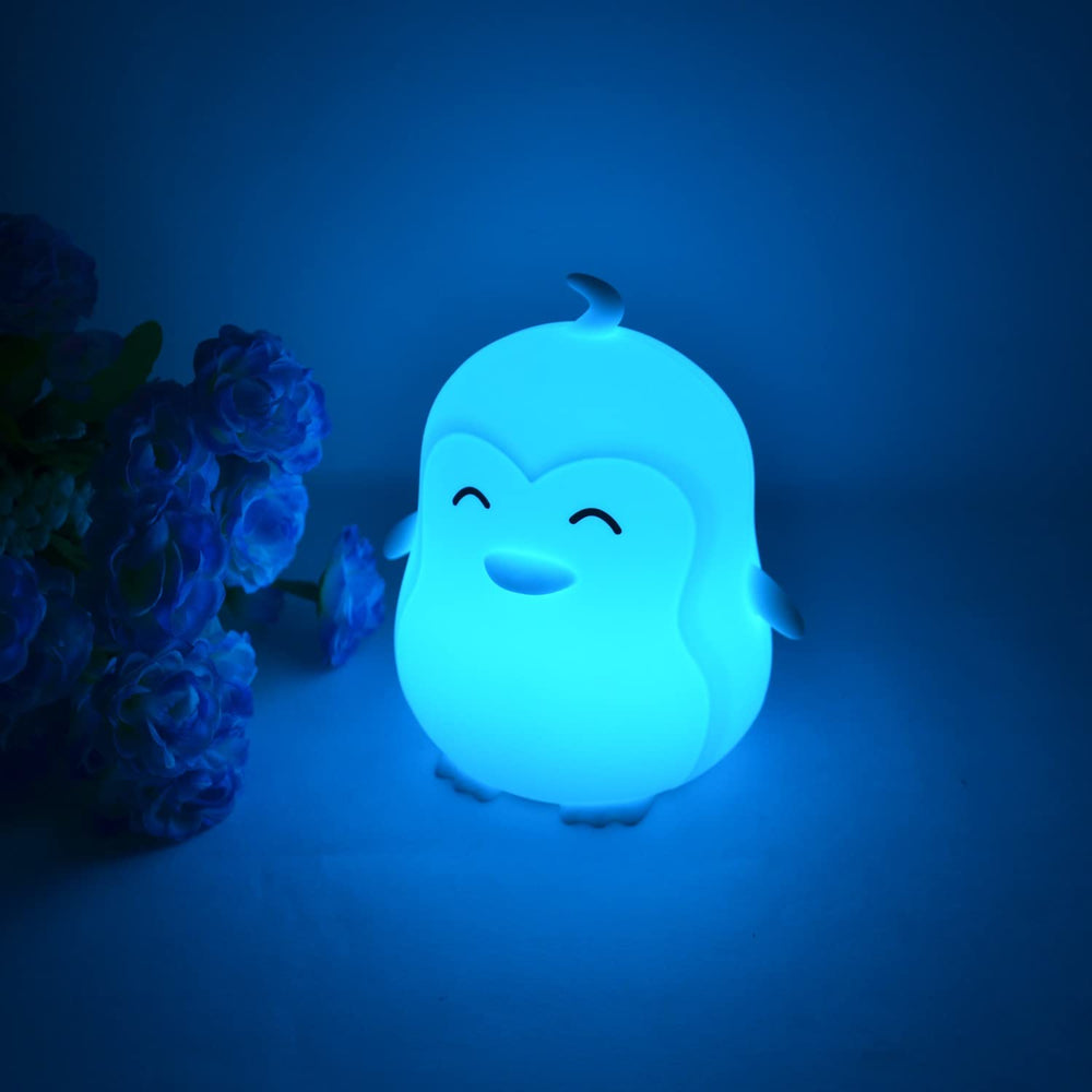 Glinrui penguin nursery lamp for baby rooms.