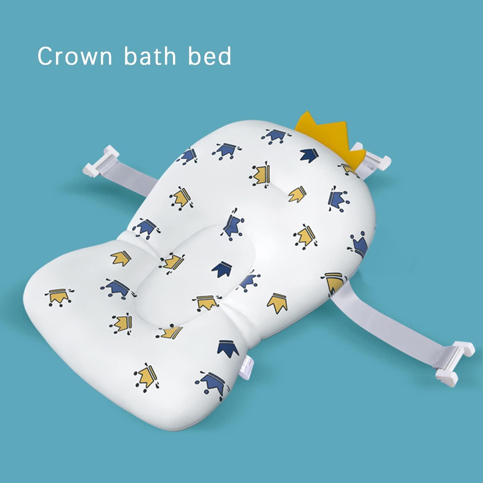 Gliswaieuznd bath cushion cotton-blend texture close-up for baby's comfort