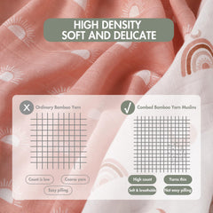 GLLQUEN BABY bamboo viscose fabric lightweight, breathable, gentle on skin