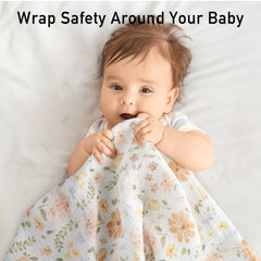 GLLQUEN BABY blanket 38x40 inches, versatile wrap for newborn comfort.