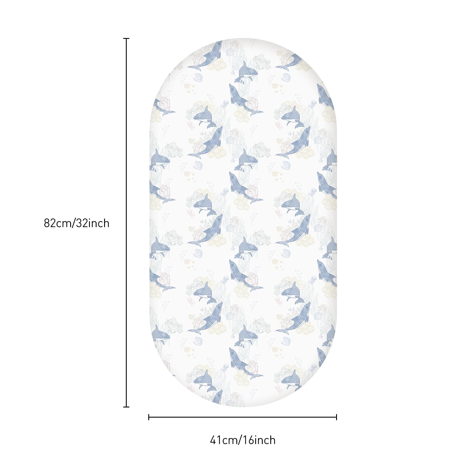 GLLQUEN BABY floral pattern enhances nursery decor and photos.