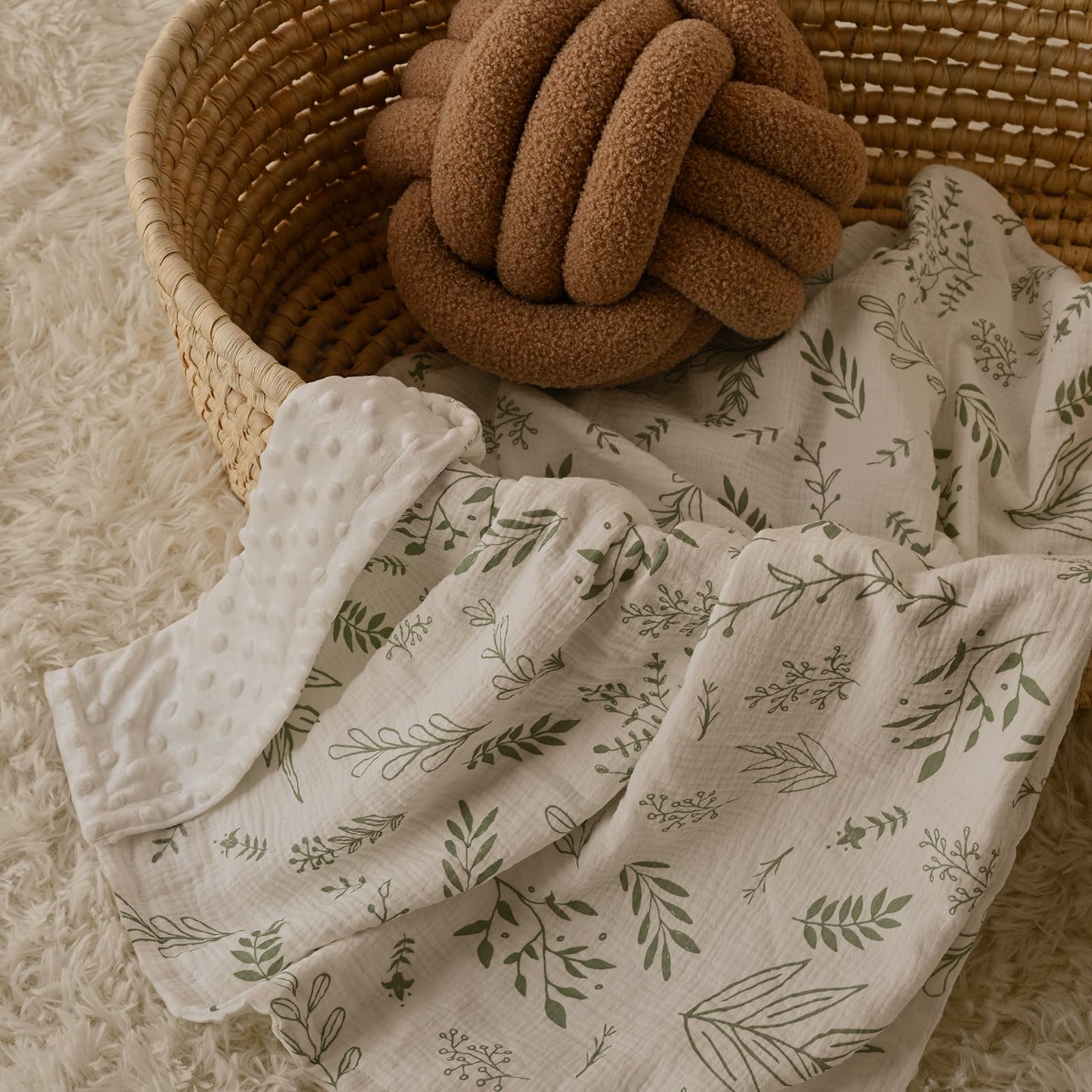 GLLQUEN BABY OEKO-TEX certified blanket ensures fabric standards