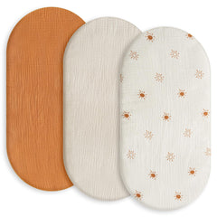 Gllquen Baby bassinet sheets breathable comfort for naps