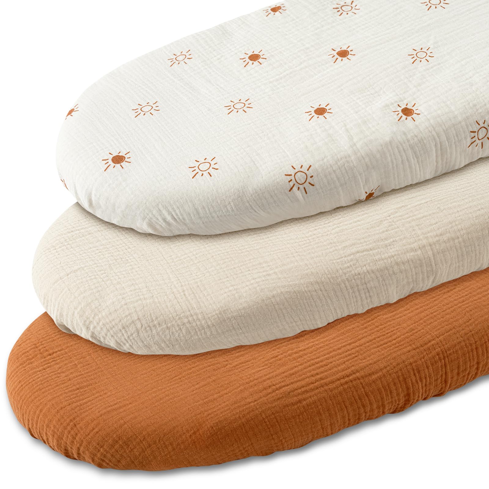 Gllquen Baby soft-skin friendly sheets promote comfortable sleep